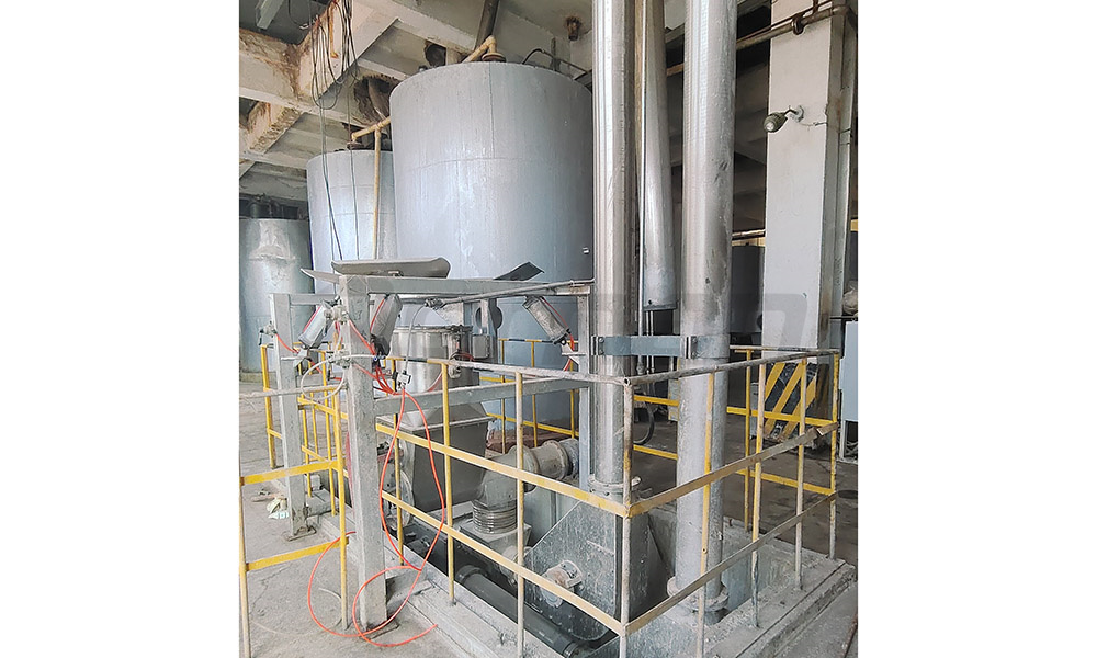 某公司管鏈機(jī)項目現(xiàn)場